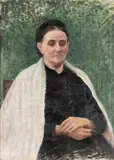 Elin Danielson-Gambogi, Portrait of a woman, oil