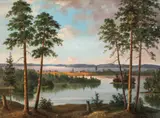 Lennart Forsten, Landscape, oil