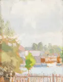 Antti Favén, A summer day, oil