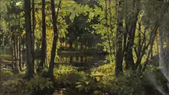 Otto Wallenius, Landscape, oil