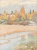 Pekka Halonen, Shoreline, oil