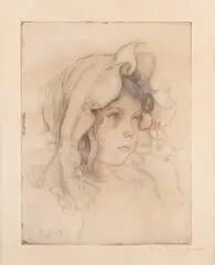 Eero Järnefelt, Laura, etching