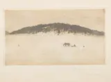 Hugo Simberg, Wintry Way I, etching