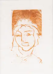 Ellen Thesleff, Untitled, woodcut