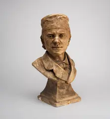 Walter Runeberg, Jonas Lie, plaster, rim chips