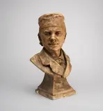 Walter Runeberg, Jonas Lie, plaster, rim chips