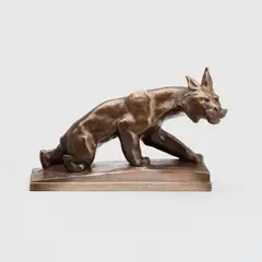 Jussi Mäntynen, Stalking lynx, bronze
