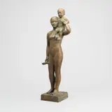 Eemil Halonen, Mother and child, bronze