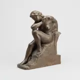 Aarre Aaltonen, Seated model, bronze