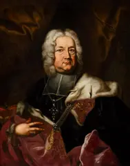 Johann Gottfried Auerbach, Friedrich Karl Reichsgraf of Schönborn-Buchheim, oil on canvas; framed