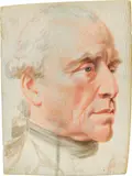 Heinrich Füger, Friedrich Wilhelm, Prince of Hohenlohe Kirchberg (1732-1796), 1790/94, watercolour on ivory; framed