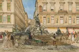 Franz Alt, The Donnerbrunnen on the Neuer Markt in Vienna