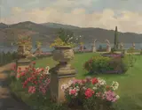 Karl Maria Schuster, The Gardens of Villa Marischka on Lake Wörthersee
