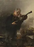 Carl von Merode, Gentleman with Instruments ("Der Instrumentendoktor"), 1892, oil on panel; framed