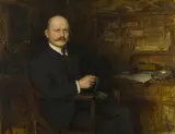 Paul Joanovits, Portrait of Adolf Knipschild (1867-1948), 1905, oil on canvas; framed