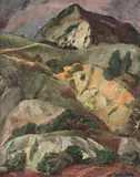 Willy Eisenschitz, Landschaft bei Dieulefit, Drôme