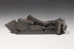 Fritz Wotruba, Liegende Figur, "Die Woge, 1966, bronze