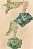 Max Weiler, Pan, 1957, egg tempera on paper; framed
