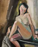 Pravoslav Kotík, Seated nude