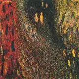 Gunter Damisch, Untitled, oil on canvas; unframed