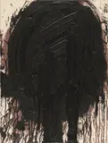 Hermann Nitsch, Untitled, 2003, acrylic, blood on canvas; unframed