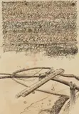 Othmar Zechyr, Untitled, 1982, mixed media on paper; framed