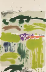 Peter Marquant, Campo, 2009, tempera on cotton canvas; framed
