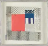 Marc Adrian, m5, 1969, mixed media; framed