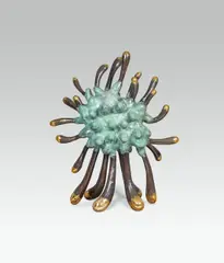 Mario Dalpra, Friendly Corona, 2018-2019, bronze, patinated