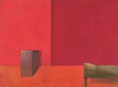 Eduard Angeli, Untitled, 1993, mixed media on paper; framed
