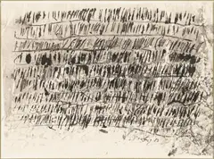 Drago J. Prelog, Tag der Arbeit, 1983, collage, india ink on paper; unframed