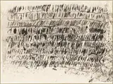 Drago J. Prelog, Tag der Arbeit, 1983, collage, india ink on paper; unframed