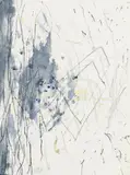 Hubert Scheibl, Untitled, 1989, mixed media on paper; unframed