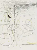 Hubert Scheibl, Untitled, 1989, mixed media on paper; unframed