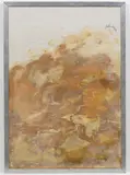 Rudolf Polanszky, Untitled, 1998, mixed media, fat on cotton; framed