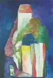 Mario Decleva, Untitled, oil on canvas; framed