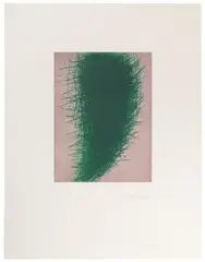 Arnulf Rainer, Grünzeug, edition of 35