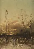 Desire Thomassin, Winter Landscape