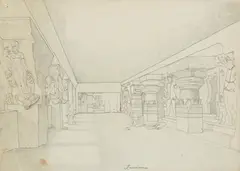 Norbert Bittner, Temple Views and Architectural Studies (mixed lot of 12 items), ink, pencil, watercolour on paper; unframed, partly in cut-out