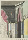N. Institoris, Decoration Designs with Written Instructions (mixed lot of 26 items), watercolour, ink, pencil on paper; unframed, partly in cut-out