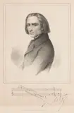 Composers and Musicians, Portrait Depictions including Franz Liszt, Richard Wagner, Eduard Strauss (pencil drawing), Johann Strauss, Richard Strauss, Georg Friedrich Händel, Joseph Haydn, Christoph von Gluck, Carl Maria von Weber, Bedrich Smetana, Ferdinand Michl, Gioachino Rossini (mixed lot of 30 items), 1 pencil drawing (Eduard Strauss), 29 prints; partly framed, partly in cut-outs