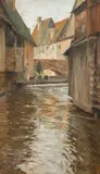 Josef Engelhart, Dutch canal