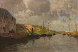Alfred Zoff, Harbour of Concarneau