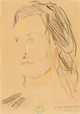 Oskar Kokoschka, Portrait Damaris Brunow