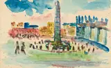 Anton Mahringer, St Peter's Square in Rome
