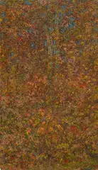 Leopold Blauensteiner, Au (oil study), oil on cardboard on wood; framed