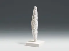 Erwin Wurm, Subject (Version 4), 2021, white Paonazzo marble