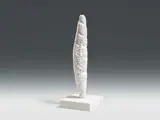 Erwin Wurm, Subject (Version 4), 2021, white Paonazzo marble