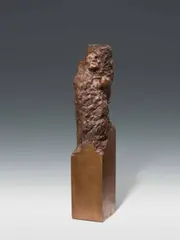 Ketzer in Flammen by Alfred Hrdlicka, bronze, sold Jun 2025