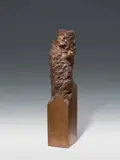 Alfred Hrdlicka, Ketzer in Flammen, bronze